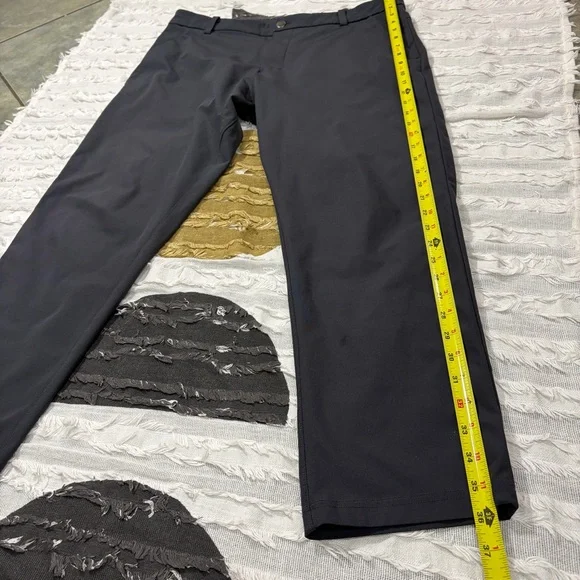 Lululemon ABC Pants Mens 34x25 Obsidian Classic-Fit 5 Pocket Warpstreme LM5710S - Picture 6 of 11